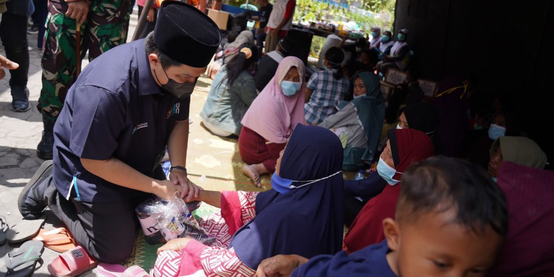 BUMN akan Relokasi Hunian Sementara Korban Erupsi Semeru