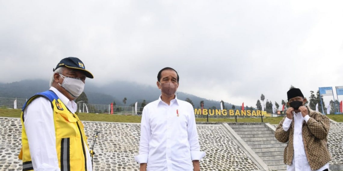 Presiden Jokowi Resmikan Empat Embung  Jawa Tengah