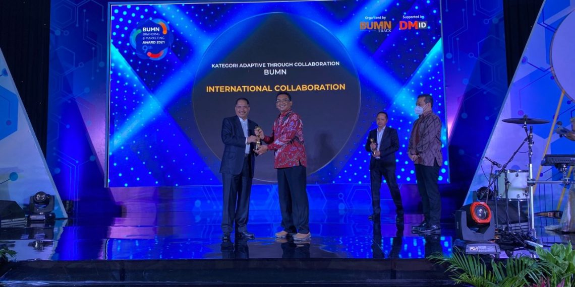Indra Karya Raih Penghargaan BUMN Branding & Marketing Award 2021