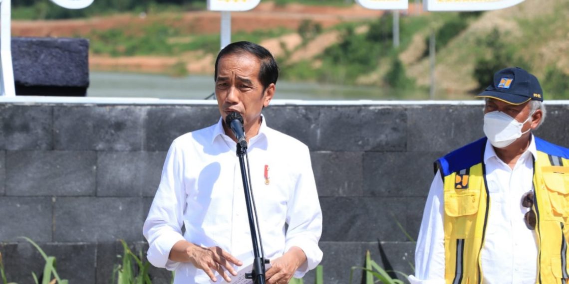 Presiden Jokowi Resmikan Bendungan Pidekso, Wonogiri