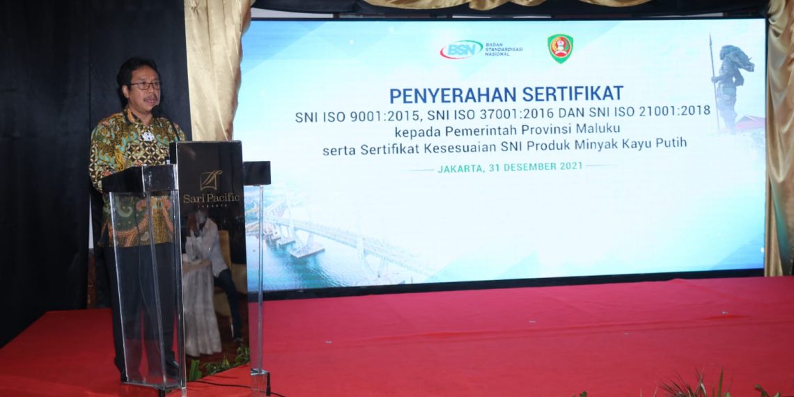 Provinsi Maluku Terapkan SNI dari BSN