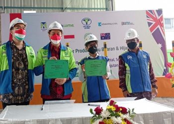 KS dan Tata Metal Usung Konsep Eco-Green di Industri Baja