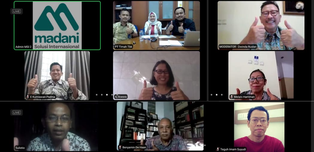 Komitmen dan Kemajuan Program CSR PT Timah Raih Penghargaan PROPER Emas 2021