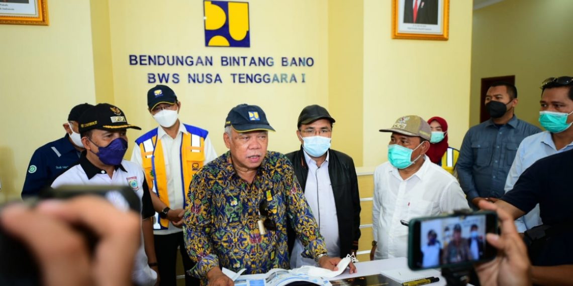 Menteri Basuki: Bintang Bano, Bendungan Ketiga di NTB Siap Diresmikan