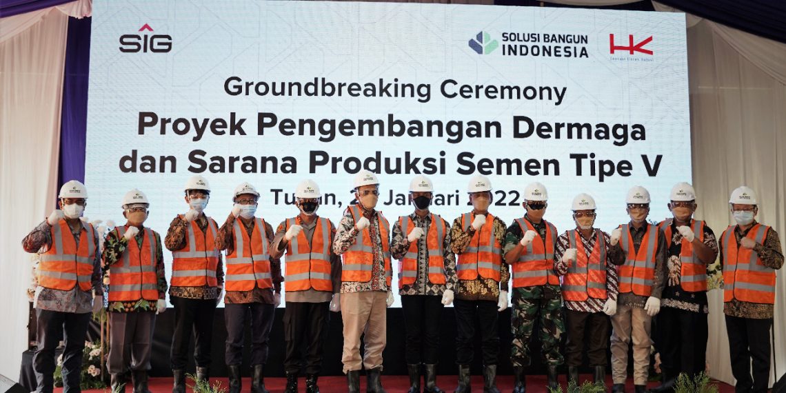 Siap Penuhi Pasar Ekspor Semen, SBI Mulai Bangun Proyek Dermaga dan Pabrik di Tuban