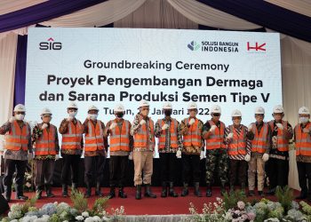 Siap Penuhi Pasar Ekspor Semen, SBI Mulai Bangun Proyek Dermaga dan Pabrik di Tuban