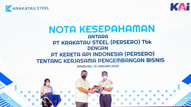 Ekspansi Bisnis, KAI Rangkul Krakatau Steel
