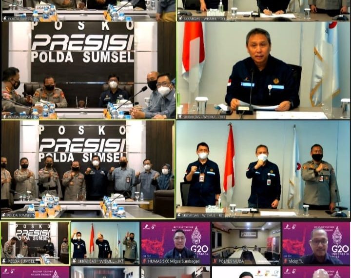 Kawal Operasi Hulu Migas, SKK Migas – Medco E&P Indonesia, Polda Sumatera Selatan Tandatangani Pedoman Kerja Teknis