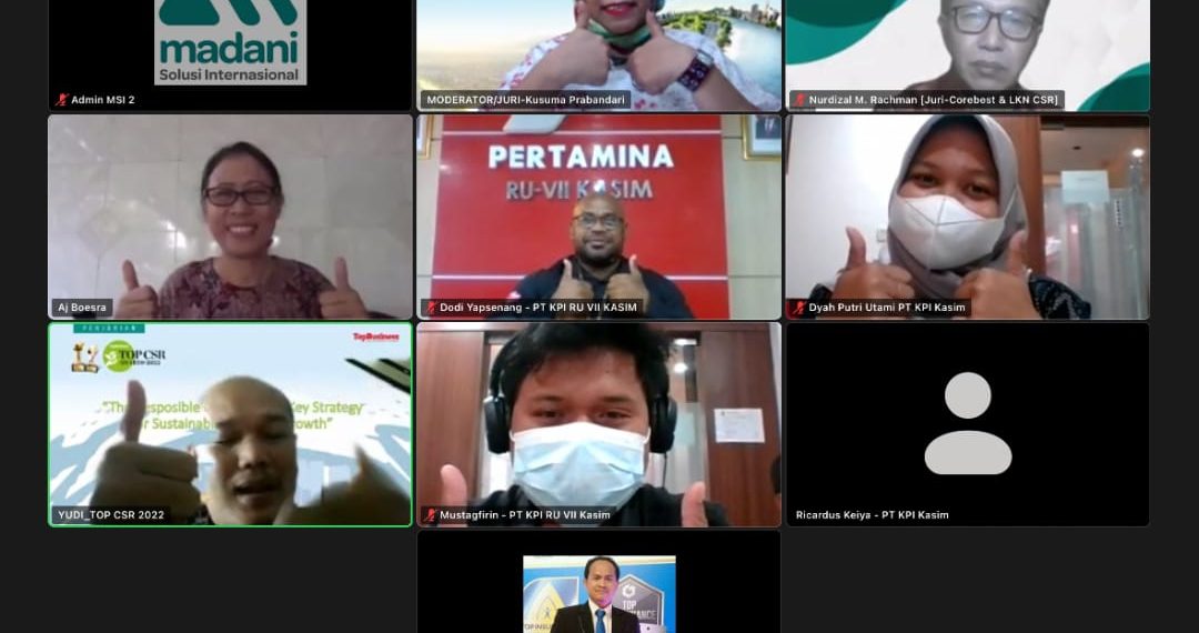 CSR PT KPI Unit VII Kasim Selaras dengan Pembangunan Berkelanjutan