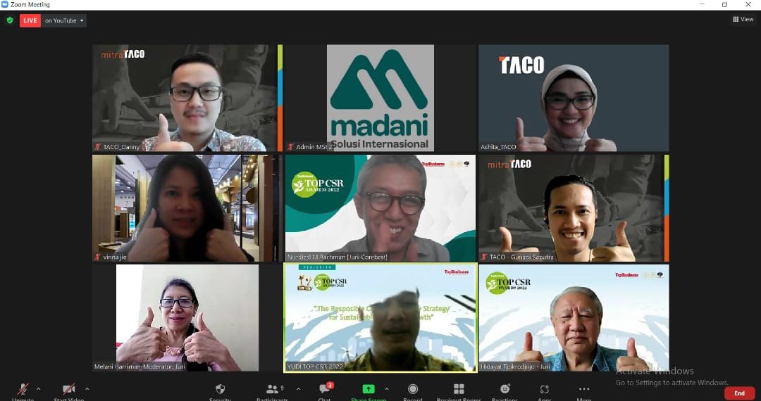 Tangkas Cipta Optimal Peduli Masyarakat dan Lingkungan Sekitar