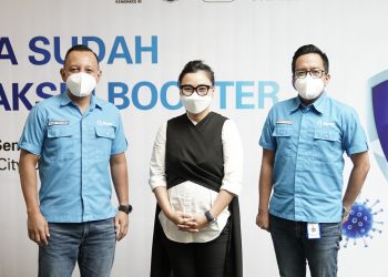 Biznet dan Senayan City Sediakan 3.000 Vaksin Booster