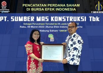 Baru IPO, Sumber Mas Konstruksi Janjikan Tebar Dividen Sebesar 20%