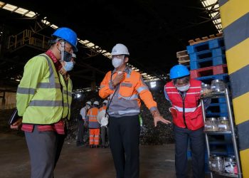 Kedubes Jepang Kunjungi Fasilitas Pengolahan Limbah Jadi Bahan Bakar Alternatif di Pabrik SBI Narogong