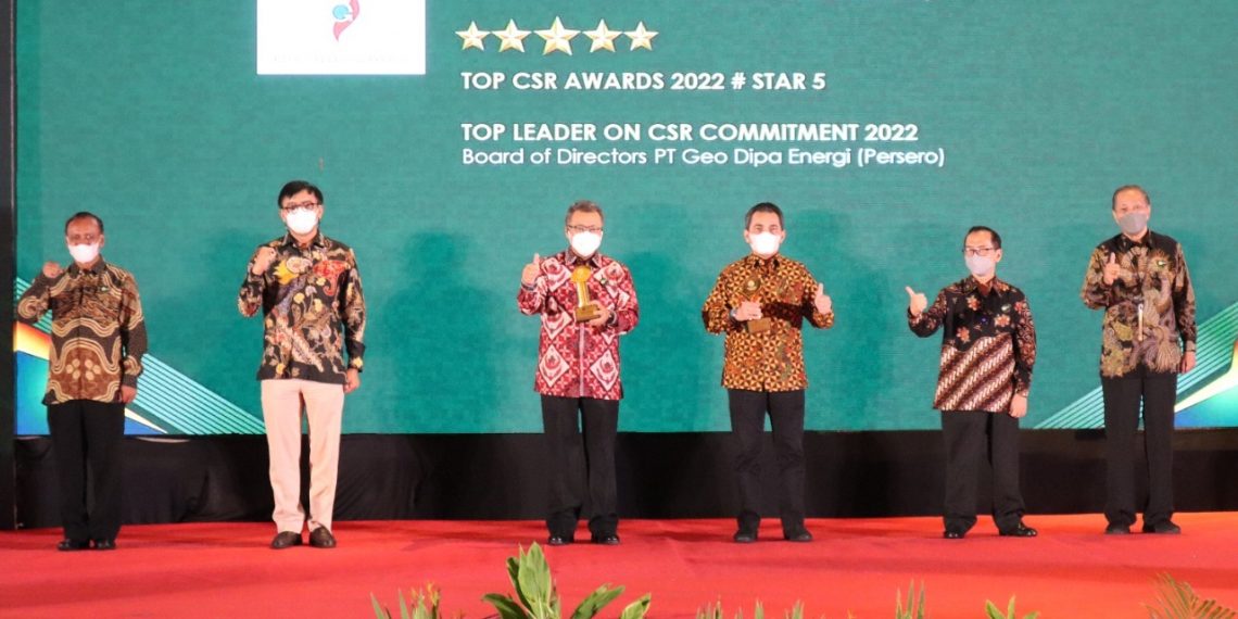 GDE Raih Penghargaan Bintang 5 CSR