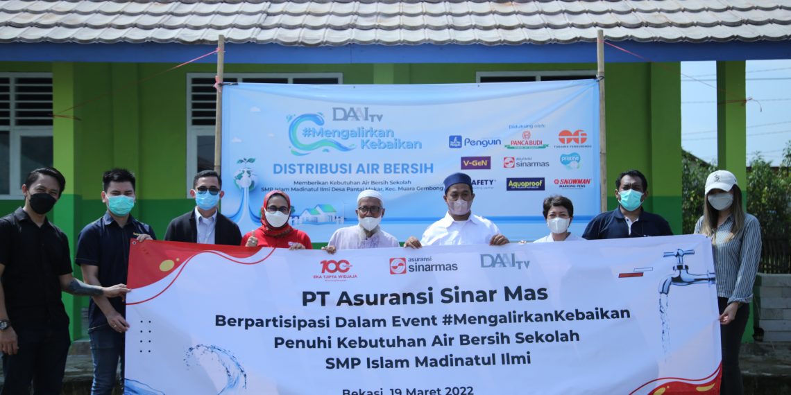 Asuransi Sinar Mas Berkolaborasi dengan DAAI TV Melakukan Kegiatan CSR #MengalirkanKebaikan