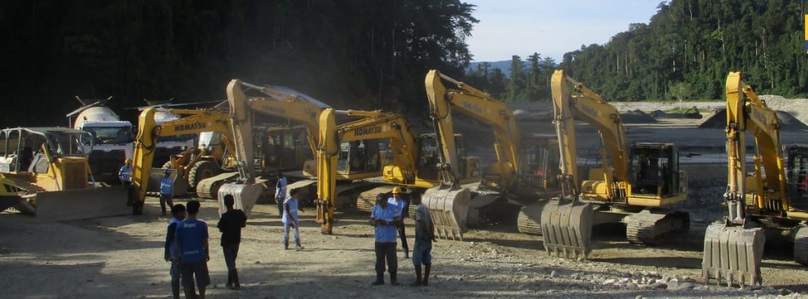 Kementerian PUPR Lanjutkan Pembangunan Bendung Wanggar di Kabupaten Nabire