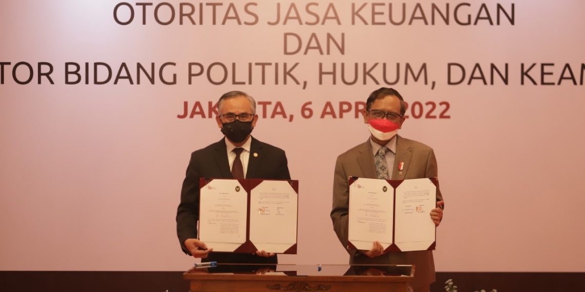 Antisipasi Kasus Hukum di Sektor Jasa Keuangan, OJK Gandeng Kemenko Polhukam