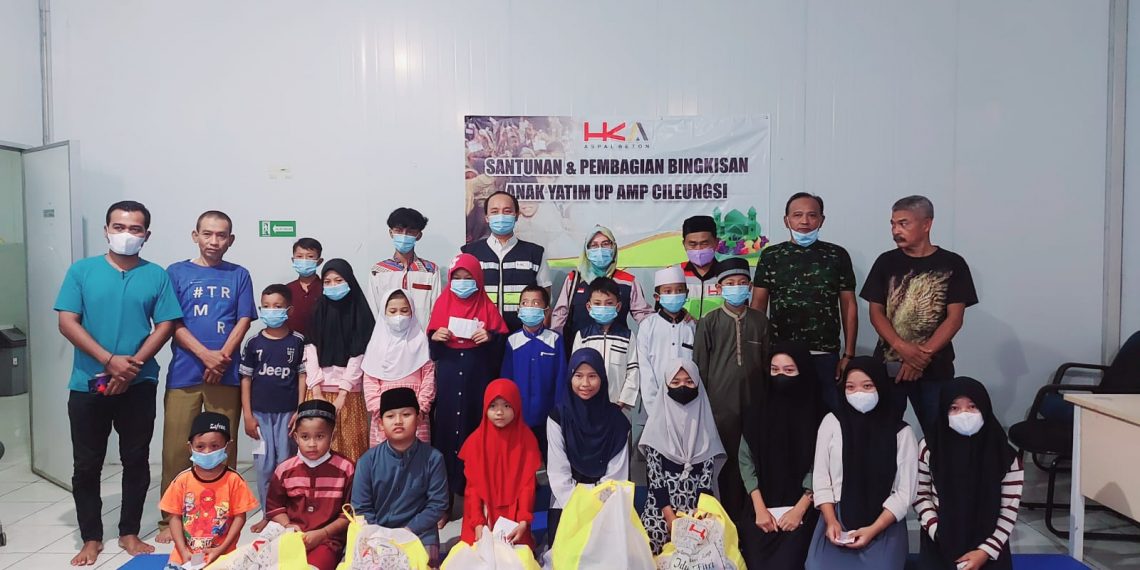 Hakaaston Berikan Bantuan Ratusan Paket Sembako di Wilayah Produksi