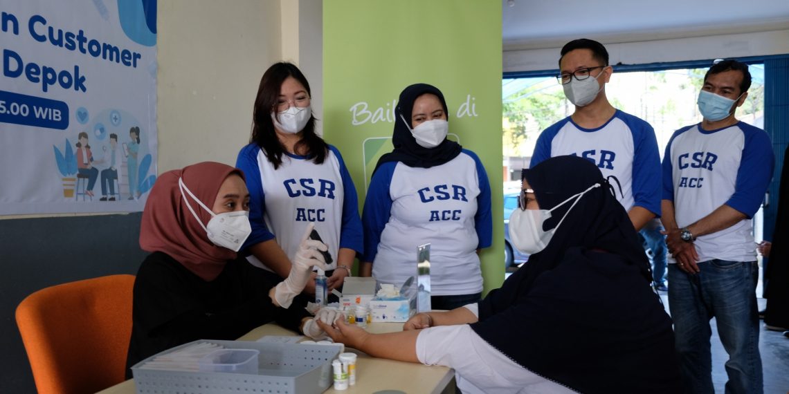 Songsong HUT ke-40, ACC Berbagi Pemeriksaan Gratis di Depok