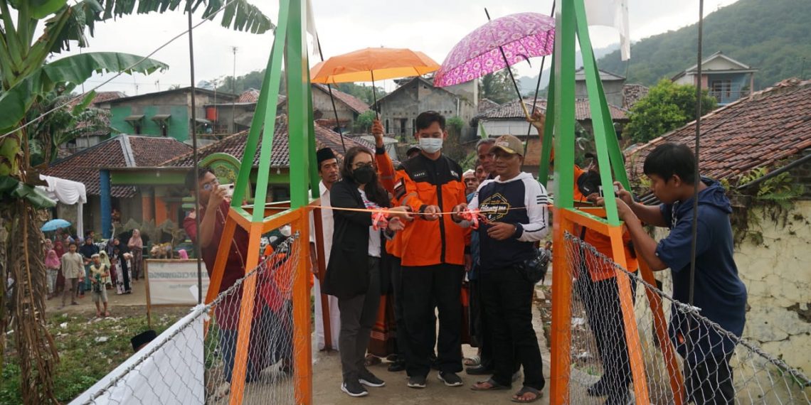 LinkAja Peduli Bencana dan Revitalisasi Infrastruktur Jembatan Banjir Bandang