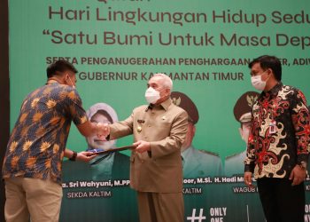 Sejalan dengan Program Kementerian LHK, Pradiksi Gunatama Raih Penghargaan Lingkungan Hidup tingkat Provinsi Kaltim