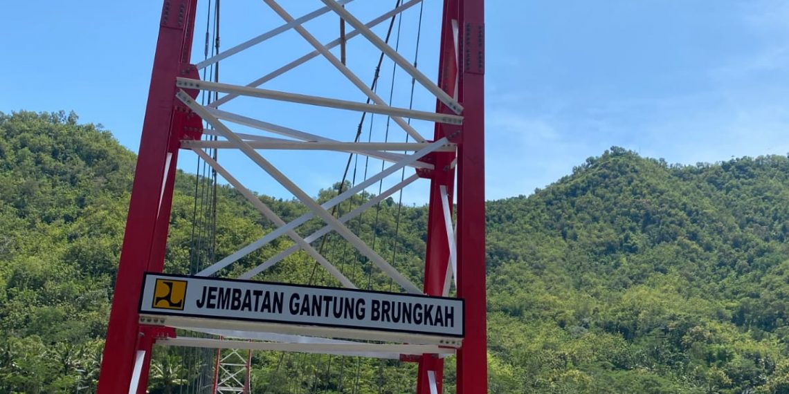 Kementerian PUPR Selesaikan Tiga Jembatan Gantung di Provinsi Jawa Timur