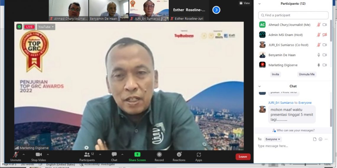 Berkat Konsistensi Implementasi GRC, Kinerja Digiserve Tetap Terjaga