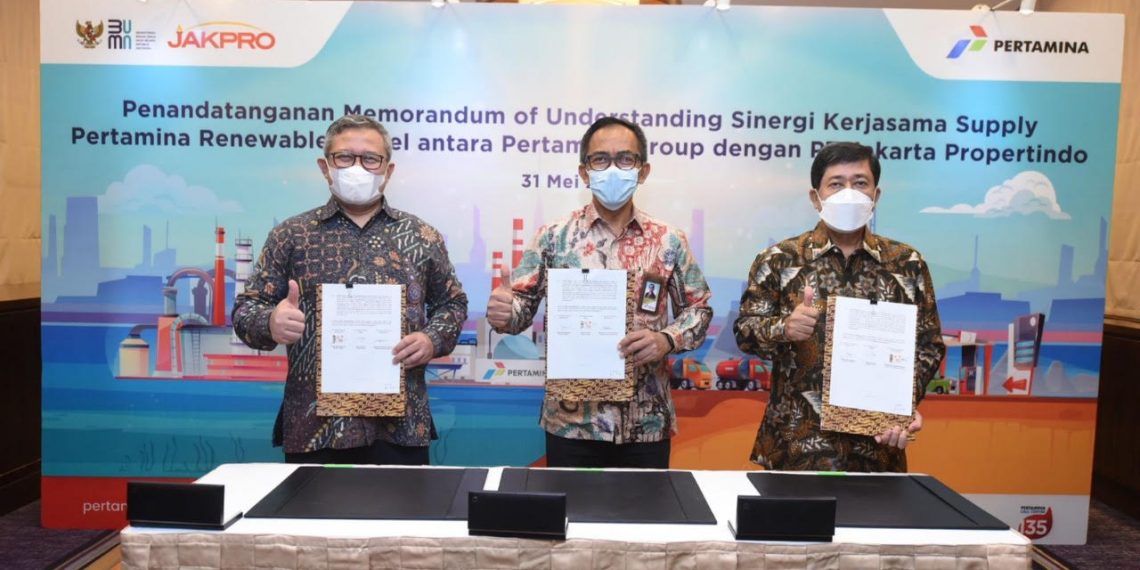Perkuat Transisi Energi, Pertamina Renewable Diesel Hadir untuk EV Jakarta E-Prix 2022