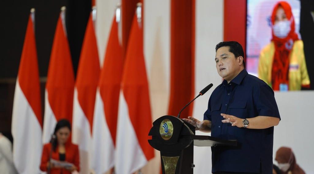 Erick: BUMN terus Dorong Peningkatan Pembiayaan untuk UMKM