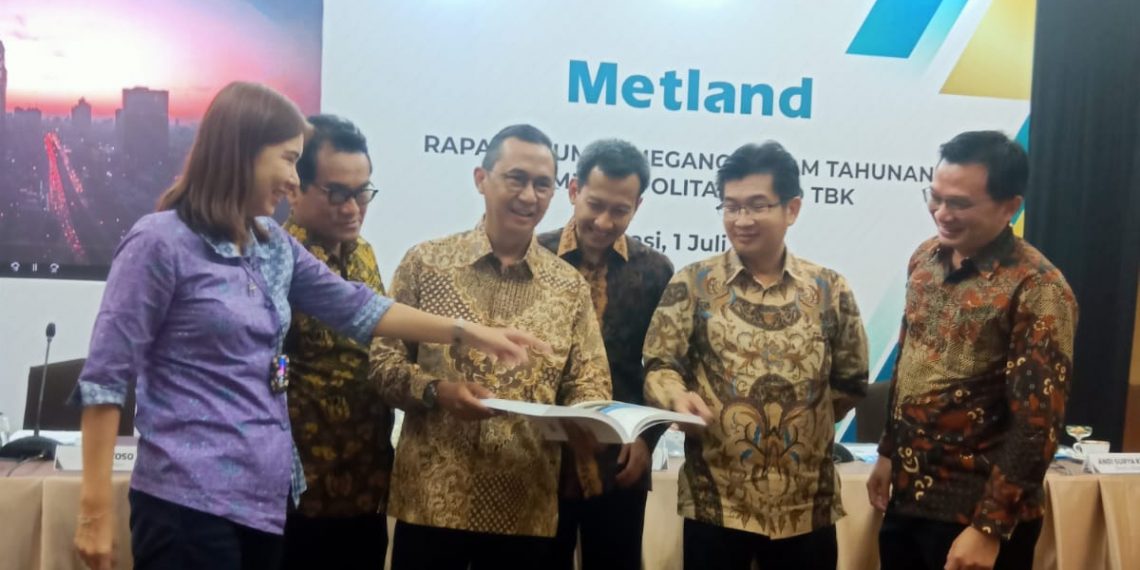 Kinerja Tumbuh Baik, Metland Catatkan Laba Bersih Rp 372 Miliar