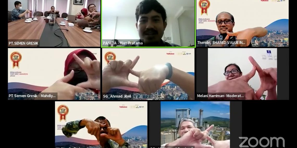 PT Semen Gresik Raih Kontrak Manajemen 2021 Sebesar 105,20% Berkat Terapkan GRC