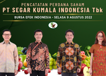 Tiga Emiten Resmi Tercatat di BEI, BUAH Kantongi Rp77,6 Miliar dari IPO