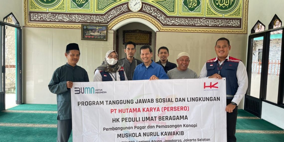 TJSL Hutama Karya Bangun Masjid dan Renovasi PAUD pada Dua Wilayah di Jakarta