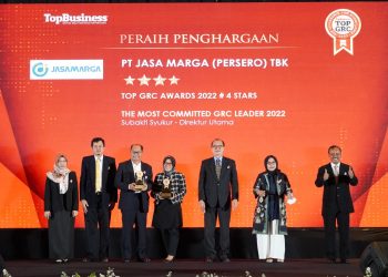 Dapat Penghargaan di TOP GRC Awards, Jasa Marga: Bukti Penerapan GRC Berkesinambungan