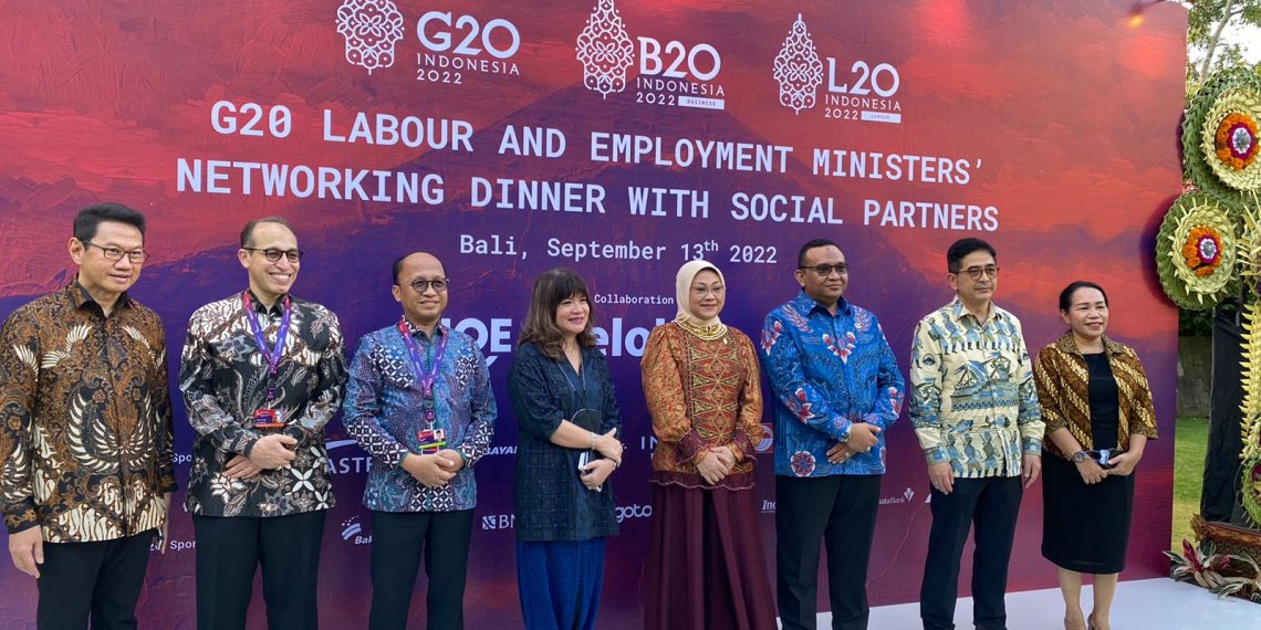 Kolaborasi B20-L20 Indonesia Dukung Pemulihan Sektor Ketenagakerjaan Global
