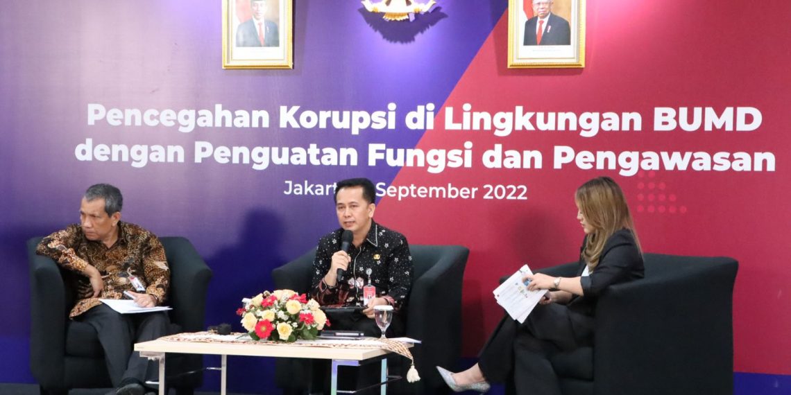 KPK dan Kemendagri Lakukan Kajian, Gelar Rakor dan Seminar Perkuat BUMD