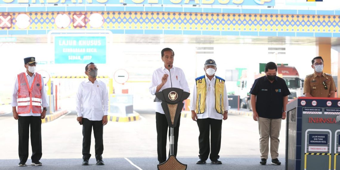 Presiden Jokowi Resmikan Jalan Tol Cibitung-Cilincing dan Serpong-Balaraja Seksi 1