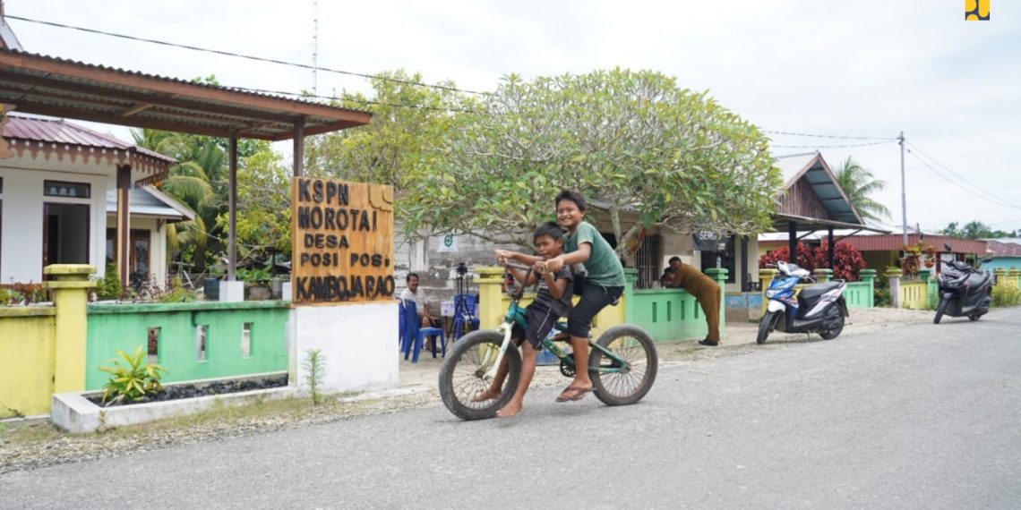 Dukung Peningkatan Sektor Wisata di Pulau Morotai, Kementerian PUPR Selesaikan 170 Sarhunta