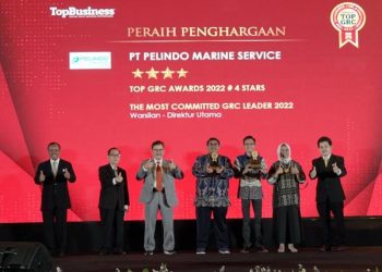 Mantap! Pelindo Marines Raih TOP GRC Awards yang Ketiga Kalinya
