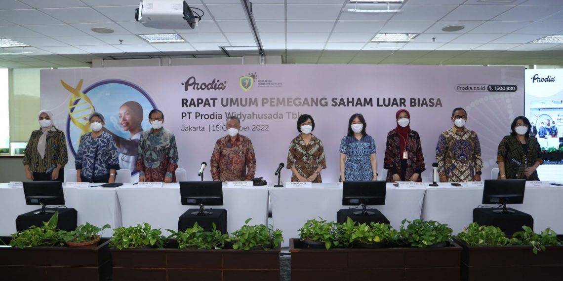 RUPSLB Prodia Tunjuk Komisaris Independen Baru