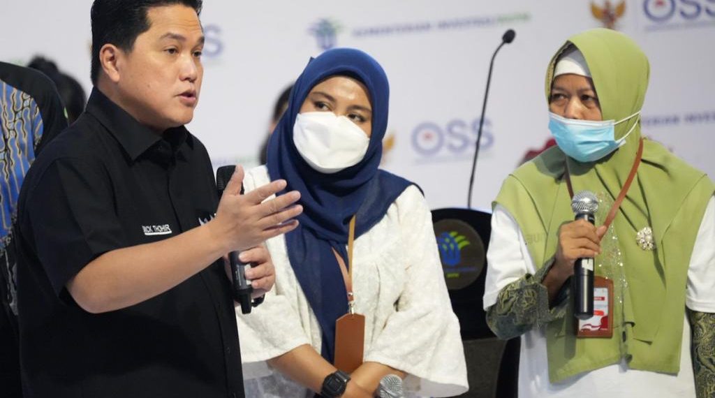 Erick: Kita Buka Ruang Sebesar-besarnya untuk UMKM