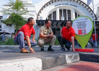 SIG Turut Berkontribusi dalam Penataan Trotoar Cantik di Ibukota