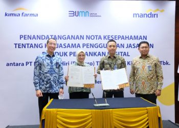 Kimia Farma Gandeng Bank Mandiri Permudah Akses Layanan Kesehatan