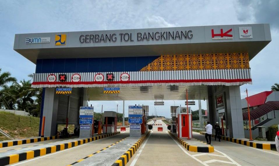 Jalan Tol Pekanbaru-Bangkinang Mulai Beroperasi tanpa Tarif.
