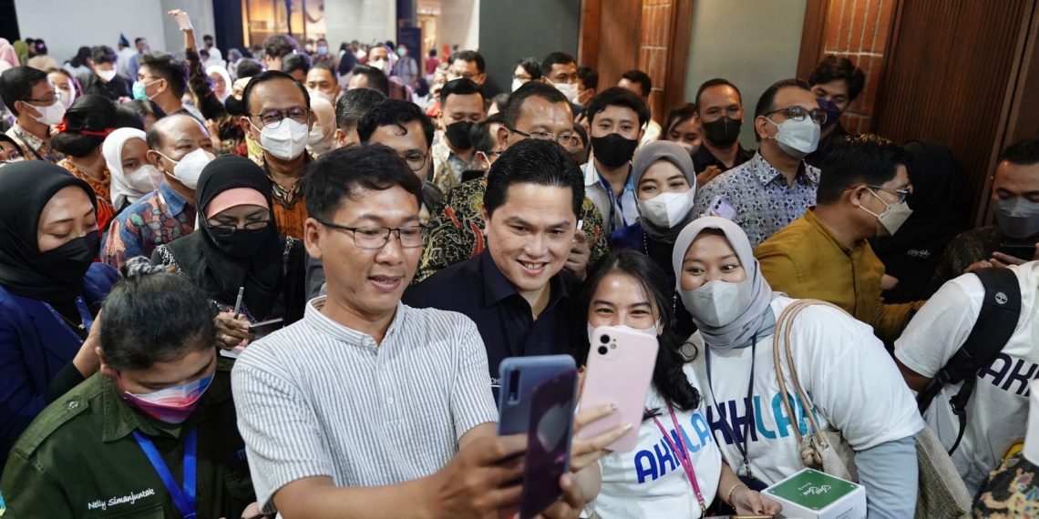 Erick Thohir Dorong Generasi Muda Ikut Bangun  Ekonomi Digital