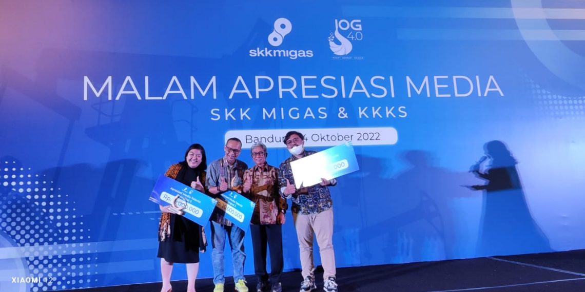 SKK Migas dan KKKS Berikan Penghargaan Kepada Jurnalis dan Media