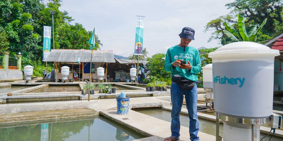 Amartha Gandeng eFishery, Komitmen Salurkan Modal Rp 100 Miliar