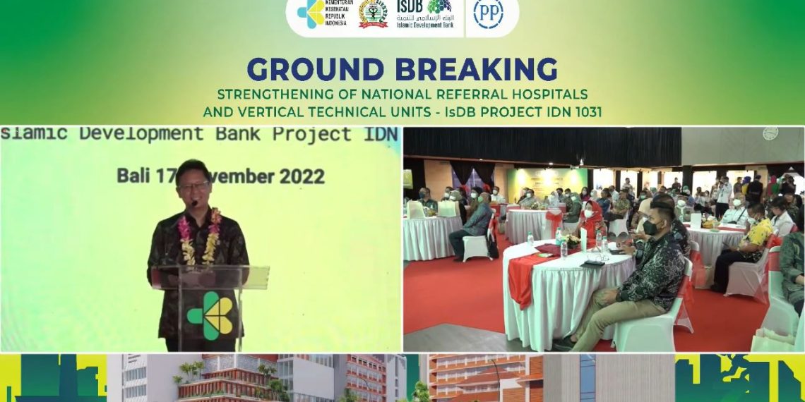 Ground Breaking Woman and Child Cancer Care Building di Rumah Sakit Kanker Dharmais Jakarta