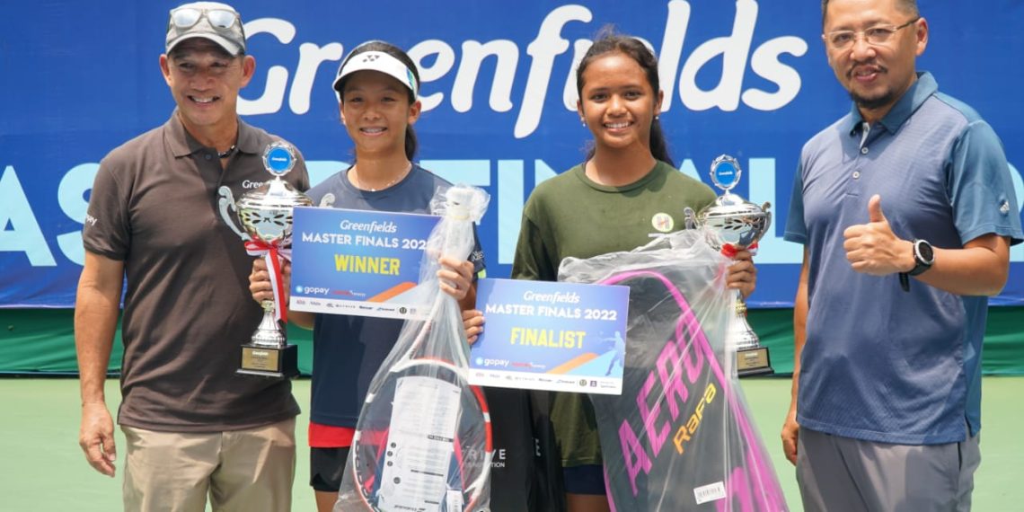 Petenis DKI Dominasi Kejuaraan Tenis Greenfields Master Finals 2022