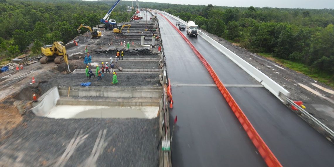 Jelang Nataru, Pemeliharaan Tol Terbanggi Besar-Pematang Panggang-Kayu Agung Dikebut